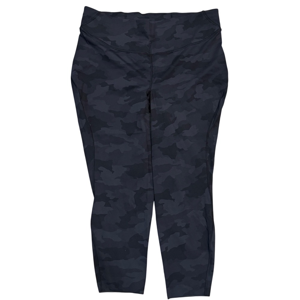 Lululemon Base Pace High-Rise Crop 23 Camo Heritage 365 Deep Coal Multi 20 NWOT - Picture 2 of 7